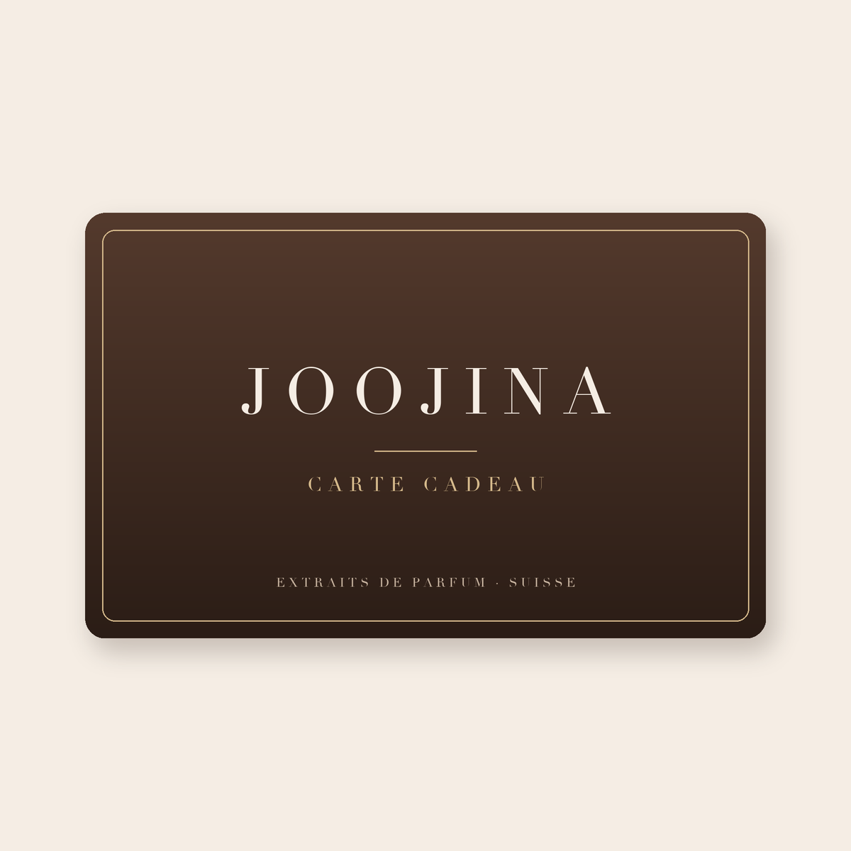 JOOJINA gift card